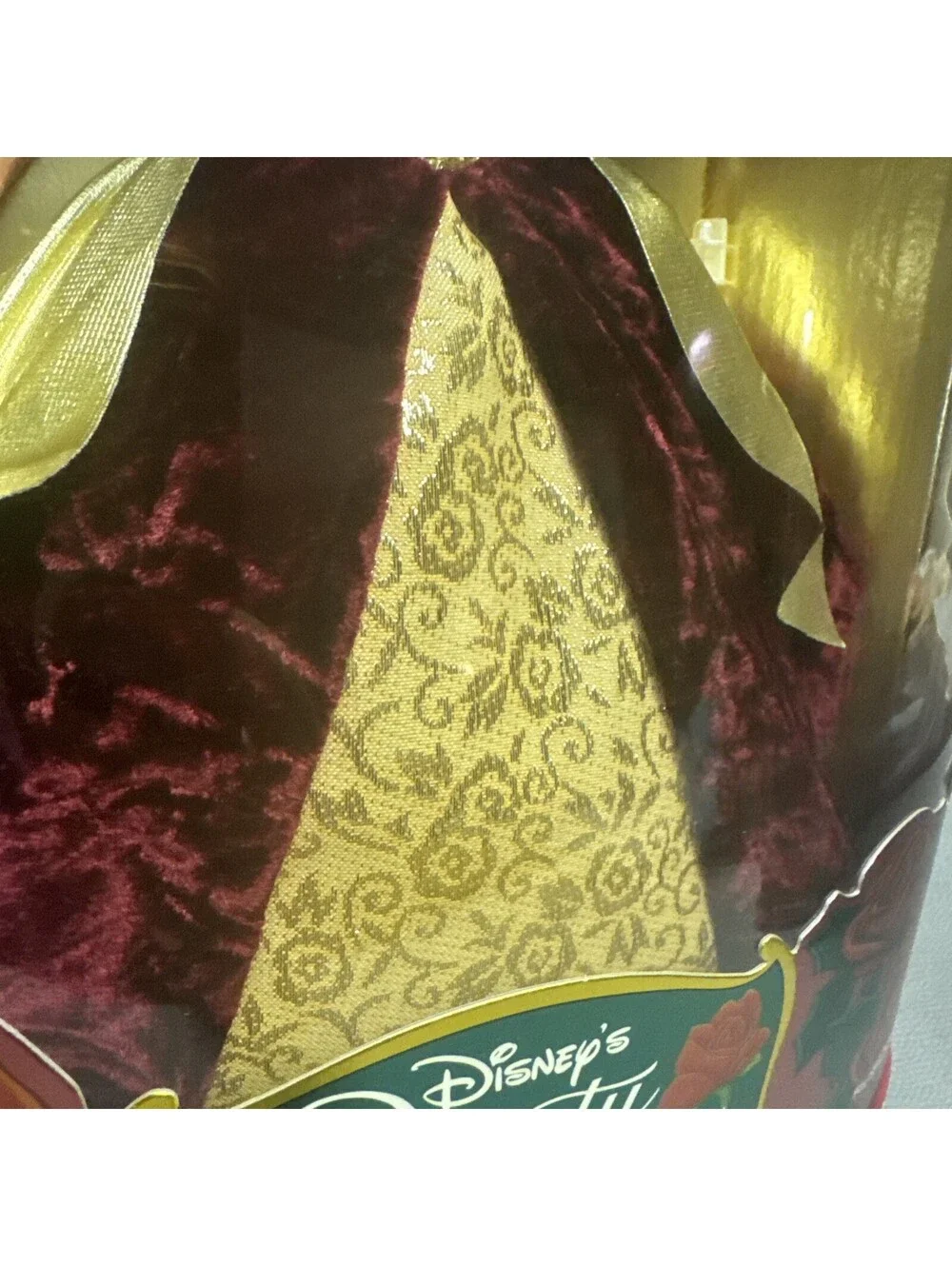 Holiday Princess Belle Disney Beauty & The Beast Enchanted Christmas 1997 Mattel